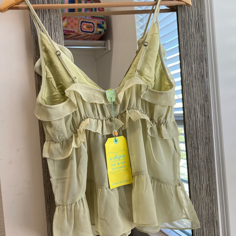 FARM Rio Light top Ruffle Camisole - Picture 5 of 8